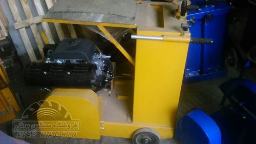 کاتر آسفالت بر دو سیلندر روبین 22hp اصلی ژاپن