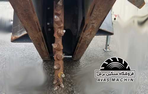 کاتر آسفالت بر بابکت ترنچر فیبر نوری ws18 bobcat