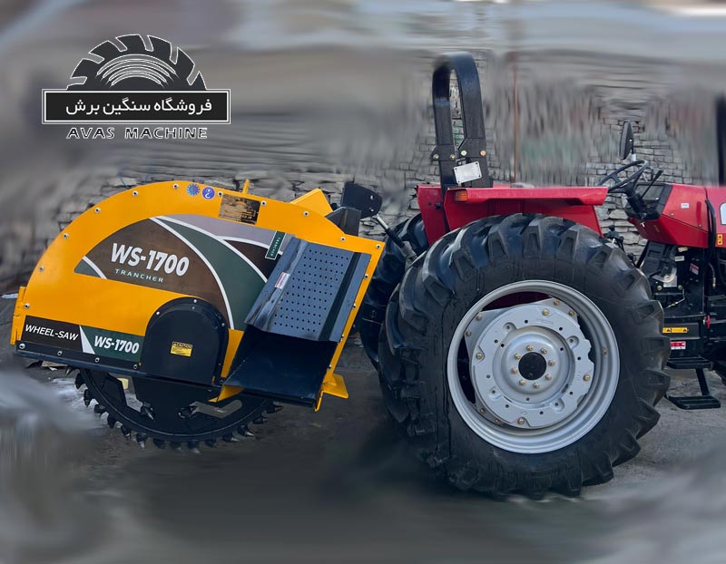 ترنچر حفاری اسفالت و سنگ