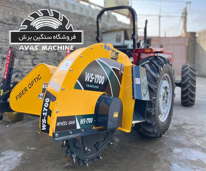 ترنچر پشت تراکتوری